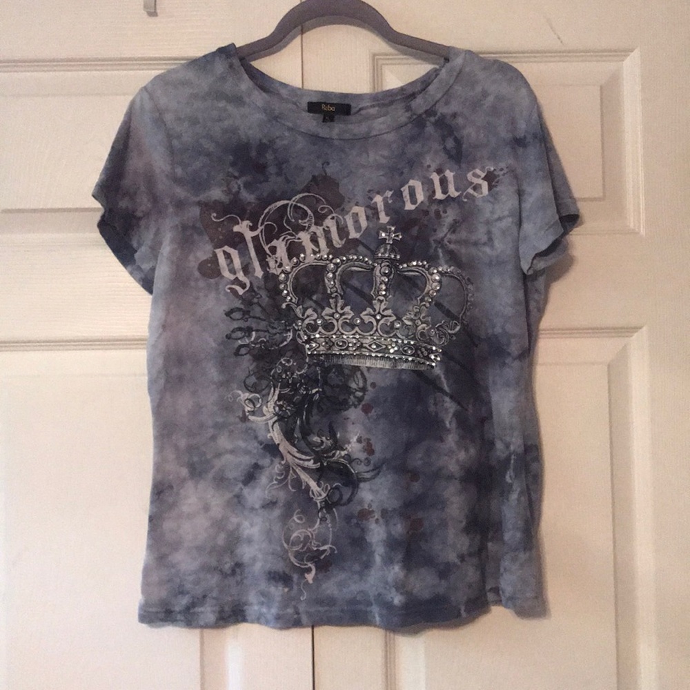 Tie Dye “Glamorous” Shirt